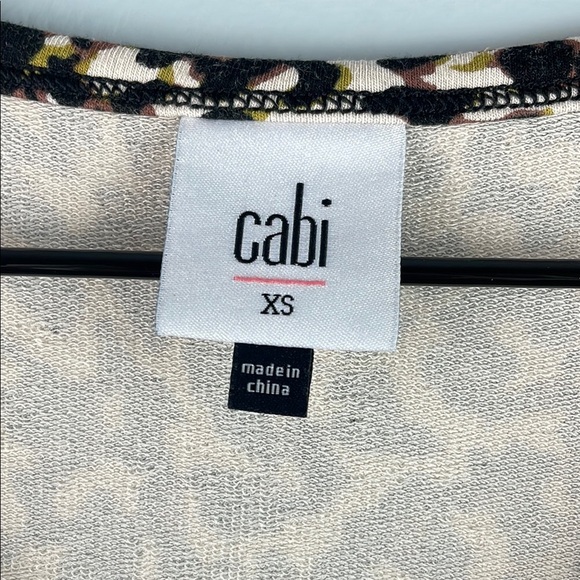 Cabi Leopard Print Sleeveless Top Size XS - Picture 4 of 7